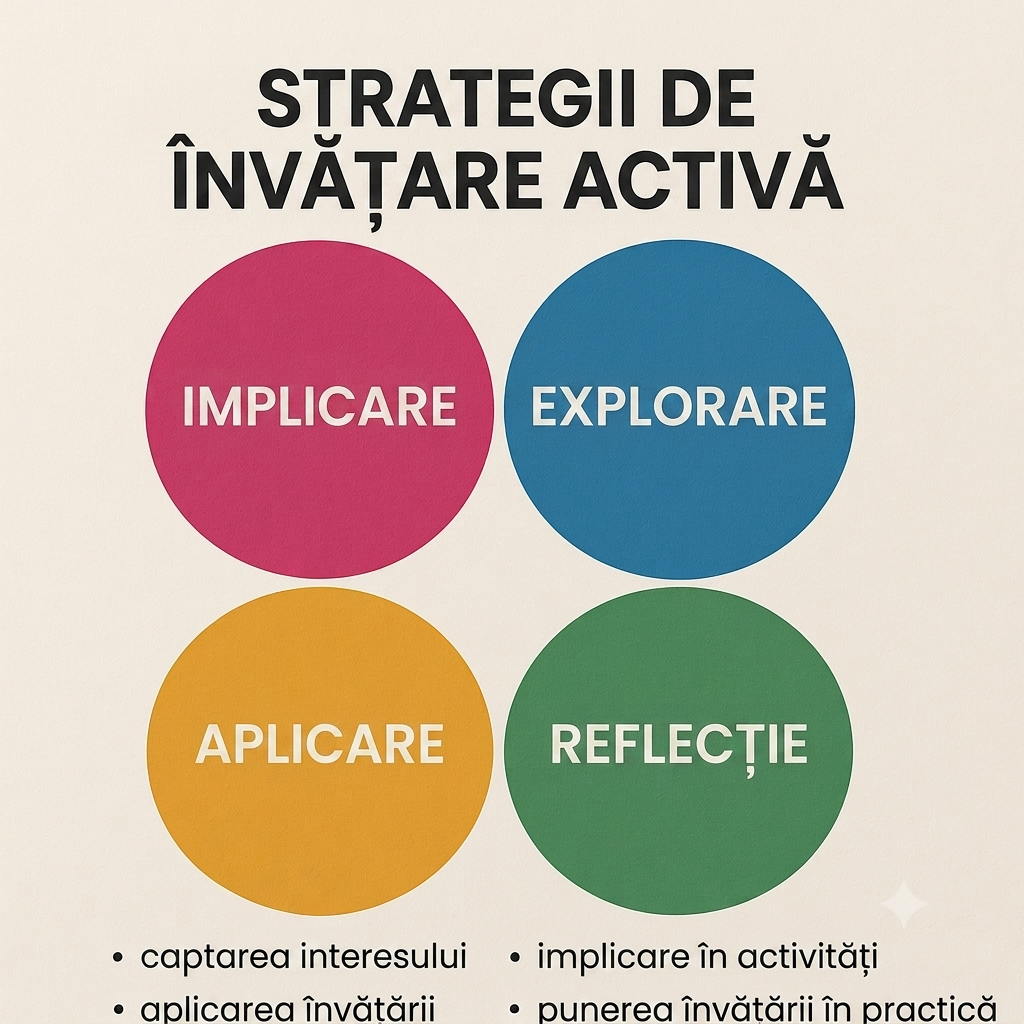 Modulul 2: Strategii de învățare activă